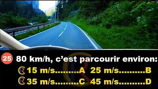 Code de la route 💯 2024 💥 @CodeDeLaRouteEnFrance  🇫🇷 Sérié #12 Q 01 2à 40 Panneaux de signalisation