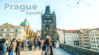 Prague, Czechia 🇨🇿 | Europe's Most Beautiful City | 4k HDR 60fps Walking Tour (▶132min)