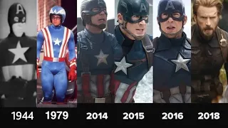 Captain America Evolution | 1944 - 2018 Captain America Evolution Video | Captain America Video