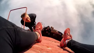 Climbing the Tallest Chimney in Europe 360m