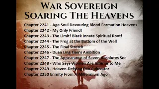 Chapters 2241-2250 War Sovereign Soaring The Heavens Audiobook