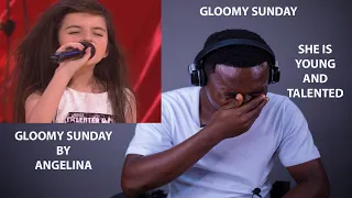 Angelic Voice - Angelina Jordan | Gloomy Sunday (Norways Got Talent 2014)  | REACTION ♥️