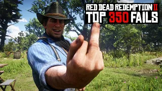 TOP 350 FUNNIEST FAILS in Red Dead Redemption 2