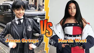 Jenna Ortega VS North West (KIM KARDASHIAN) Transformation ★ From Baby To 2024