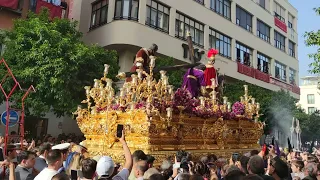 Tres Caidas De Triana en La Magdalena 2023. Santo Entierro Grande.