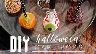 How to Make Halloween Cake Pops!