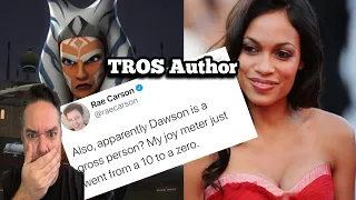 Rosario Dawson Hiring Criticized by Lucasfilm Author Rae Carson | Ahsoka Tano