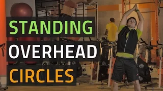 Standing Overhead Circles - Standing Ab Exercise