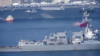 USS Chafee (DDG 90) Outbound - August 3, 2021 - San Diego