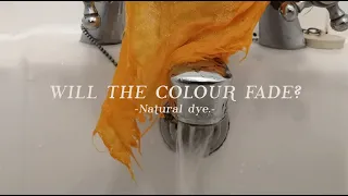 NATURAL DYE, will the colour fade? | Botanical colours | CasaCaribe