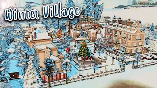 Winter Village ❄ || The Sims 4 || Stop Motion