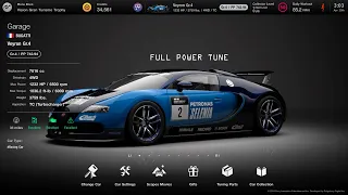 [Gran Turismo 7] Veyron GR 4 (LS7-BRZ) swap full power tune