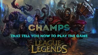 Champs That Tell You How To Play The Game. Ep. 1