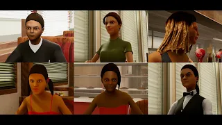 GTA San Andreas Definitive Edition | All Girlfriend Food Dates