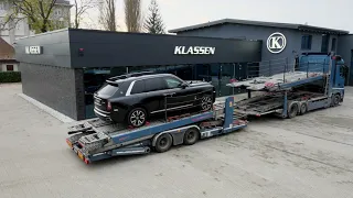 KLASSEN LUXURY CARS TRANSPORT / Wir transportieren Ihren Luxuswagen NEW Rolls Royce Cullinan ARMORED