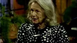 Geraldine Fitzgerald Arlene Francis Interview and Song, 1985 TV
