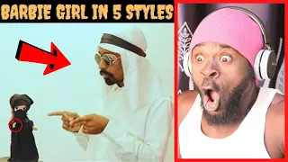 African Reacts To Barbie Girl in 5 Styles | Sandaru Sathsara