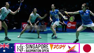 Matsuyama/Shida (JPN) vs Mapasa/Yu (AUS) | R16 | Badminton KSO24