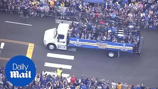 St. Louis celebrates Blues Stanley Cup win over Bruins with parade