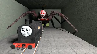 Destroy Building a Thomas Train Chased By Thomas Train in Garry's Mod