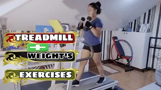 Weights Exercises on a Treadmill |Tilagavon Channel