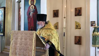 Проповедь протоиерея Александра Михайлова в празднование перенесения мощей св. Александра Невского.