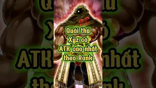 🔥P3 | Yugioh - Các quái thú Xyz có ATK cao nhất xếp theo Rank #yugioh #yugiohlore #taphoayugi