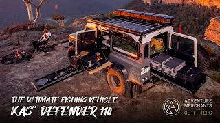 KAS' DEFENDER 110 BUILD | The Ultimate Land Based Fishing Vehicle