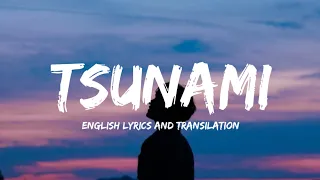 Escape - Tsunami (Цунами)(english lyrics + transilation)Ty tsunami, moya voda Ty unesesh' menya tuda