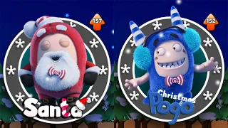 Oddbods Turbo Run Santa vs Christmas Pogo - GamePlay