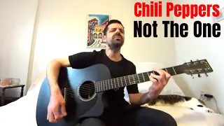 Not the One - Red Hot Chili Peppers [Acoustic Cover by Joel Goguen]