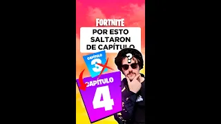 POR ESTO SALTARON AL CAPÍTULO 4 DE FORTNITE 🤔#shorts