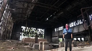 Abandoned glass factory | Walking on the roofs of factories