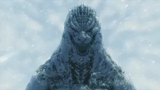 All Snow Godzilla scenes from the Shinkalion Movie in order (HD + Subtitles )