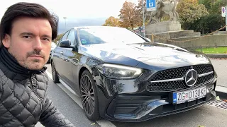 DRIVING to SWITZERLAND in my MERCEDES C-CLASS 2023 (VLOG)