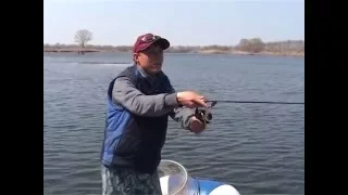 Ранняя весна. Ловля щуки спиннингом. "О рыбалке всерьёз" из неопубликованного видео.