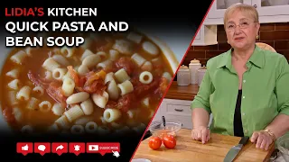 Quick & Easy Pasta and Bean Soup