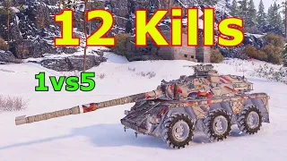 World of Tanks Concept No. 5 - 12 Kills (1vs5)