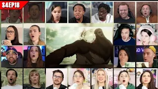 Attack on Titan Season 4 Episode 18 Reaction Mashup | 進撃の巨人