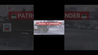 Nissan PATROL vs Land-Rover DEFENDER 🏁 | @vehicleworldofficial