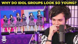 Why Do Japanese Idol Groups Look So Young??