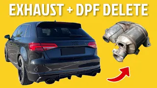 EXHAUST ON AUDI A3 2.0 TDI??!