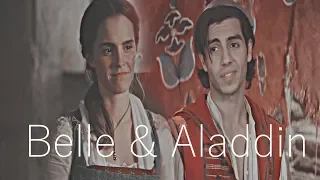 Aladdin & Belle || Silhouette