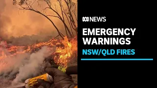 Emergency warnings issued for fires in NSW, more than 50 homes lost in Qld blazes | ABC News