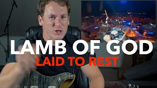 Guitar Teacher REACTS: LAMB OF GOD - Laid To Rest - Art Cruz Drum Cam (Live Mexico City 2023)