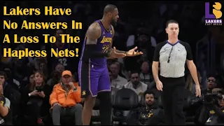 Lakers-Nets Postgame! Lakers Get Embarrassed Again At Home Against The Nets!