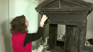 Restauro del larario in legno di Ercolano - Restituzioni 2022