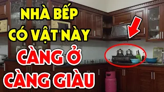 BẬT MÍ Cách Bài Trí Nhà Bếp Để MANG LẠI TÀI LỘC, CÀNG Ở LÂU CÀNG GIÀU Tiền Vàng Ùn Ùn Kéo Đến