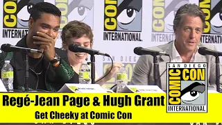 REGE-JEAN PAGÉ & HUGH GRANT Get Cheeky at Comic Con 2022