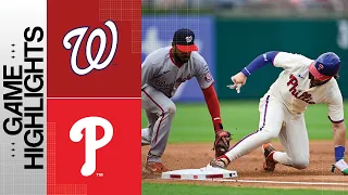 Nationals vs. Phillies Game Highlights (7/1/23) | MLB Highlights